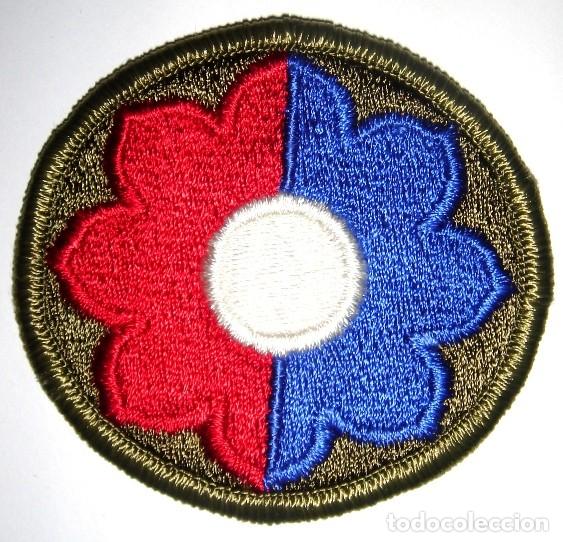 Militaria: parche militar usa 9 division - Foto 1