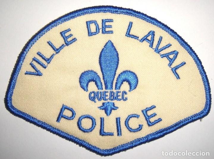 Militaria: parche POLICIA CANADA LAVAL - Foto 1