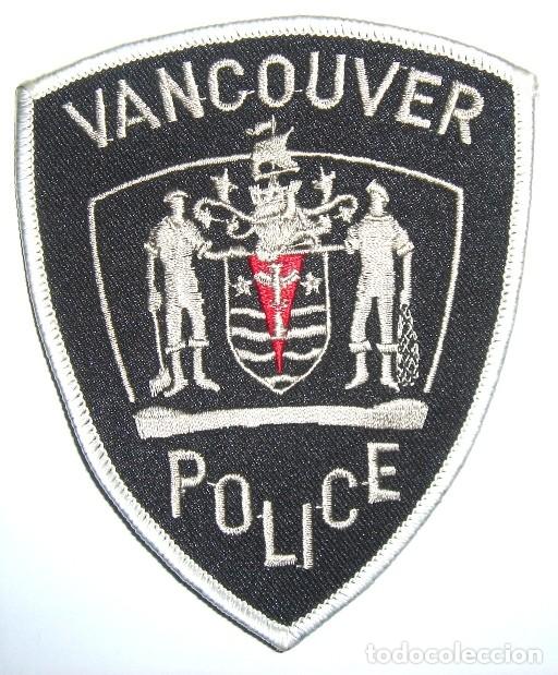 Militaria: parche POLICIA CANADA VANCOUVER - Foto 1