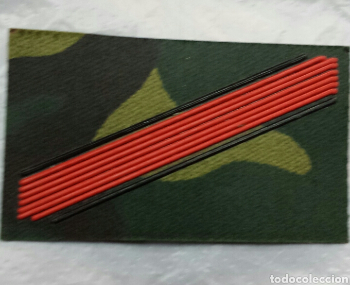 Militaria: PARCHE EMBLEMA PAREJA DE GAL&Oacute;N DE CUELLO INF DE MARINA SOLDADO