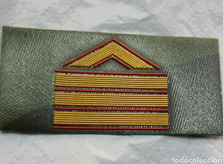 Militaria: PARCHE EMBLEMA GAL&Oacute;N DE PECHO SARGENTO 1&deg;