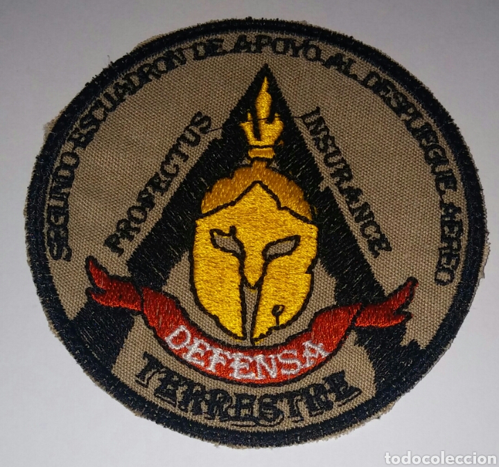Militaria: PARCHE EMBLEMA SEGUNDO ESCUADR&Oacute;N DE APOYO AL DESPLIEGUE A&Eacute;REO