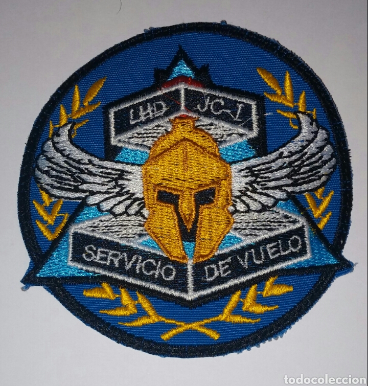 Militaria: PARCHE EMBLEMA LHD JC-I SERVICIO DE VUELO
