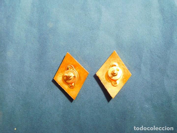 Militaria: EMBLEMAS DE CUELLO, ROMBOS DEL EJERCITO DEL AIRE.- - Foto 2