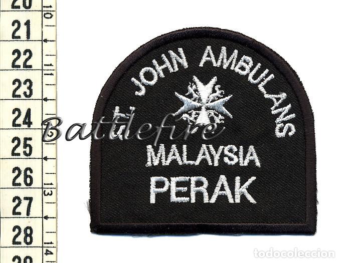 St John Ambulans Perak Malaysia Parche Buy Military Patches At Todocoleccion 89068372