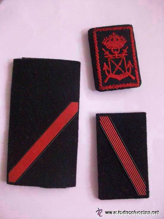 Militaria: LOTE DE 3 PARCHES DE LA INFANTERIA DE MARINA