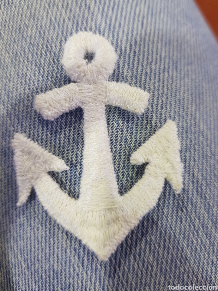Militaria: Parche bordado de ancla - Foto 2