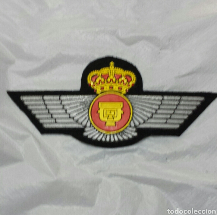 Militaria: PARCHE EMBLEMA ROKISKY CARTOGRAF&Iacute;A E IMAGEN E.DEL AIRE