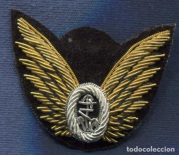 Militaria: India. Alas de Piloto de Guardacostas. Bordadas a mano.