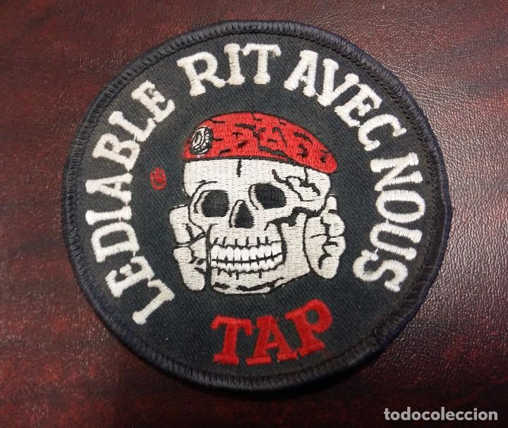 Militaria: Parche de brazo TAP - Foto 1