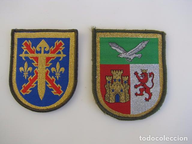 Militaria: Pareja de parches