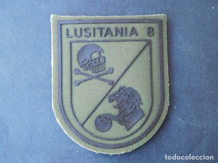 Military Antiques: PARCHE BRIGADA PARACAIDISTA LUSITANIA 8 NUEVO PARCHE ORIGINAL.-CON VELCRO.-