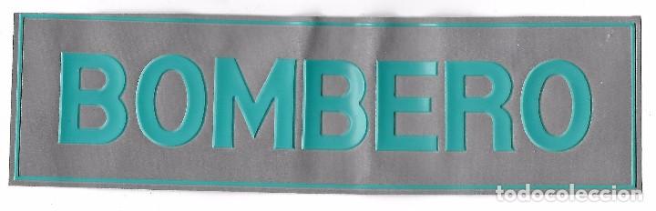 Militaria: parche DE BOMBEROS PARA CHAQUETA - Foto 1