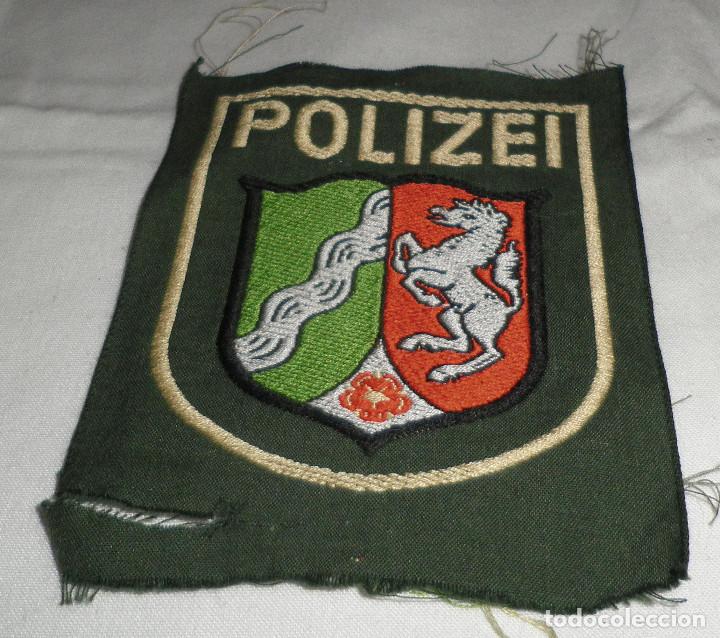 Militaria: parche de tela polizei - Foto 1