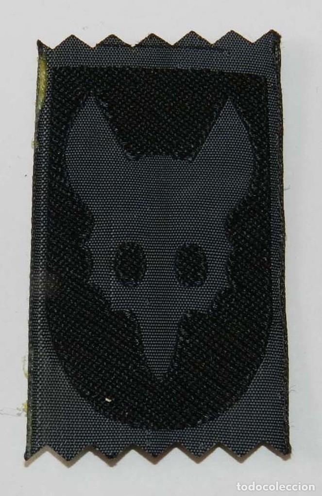 Militaria: Parche  de tela de los boy scouts, exploradores, escultismo, lobatos o lobeznas, seisena de color ne