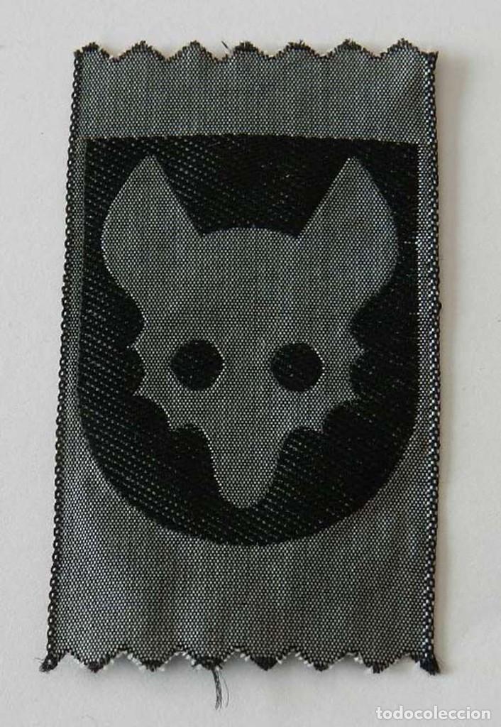 Militaria: Parche de tela de los boy scouts, exploradores, escultismo, lobatos o lobeznas, seisena de color ne