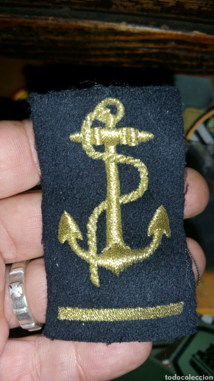 Militaria: Parche bordado de la Marina