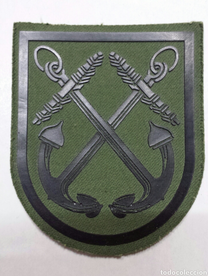 Militaria: PARCHE EMBLEMA BRIL SAN MARCIAL V VERDE