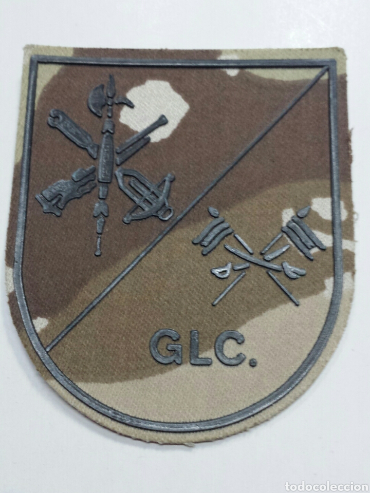 Militaria: PARCHE EMBLEMA CAMUFLAJE &Aacute;RIDO GLC CABALLER&Iacute;A LEGI&Oacute;N SIN CORONA