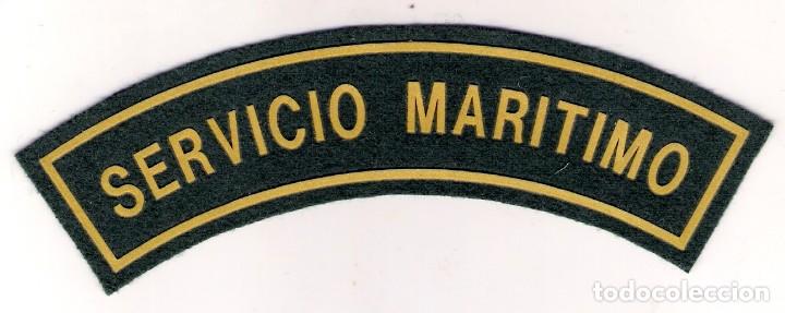 Militaria: PARCHE EMBLEMA TIRA GUARDIA CIVIL SERVICIO MAR&Iacute;TIMO