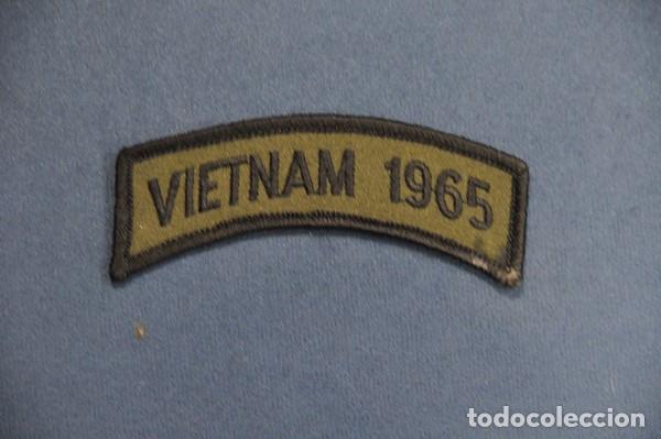 Militaria: Insignia de tela de los Estados Unidos conmemorativa de Vietnam. 1965.