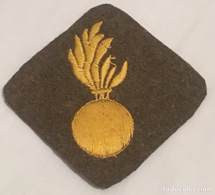 Militaria: EMBLEMA GUERRA CIVIL ESPA&Ntilde;OLA PARA CAPOTE MANTA DE ARTILLER&Iacute;A