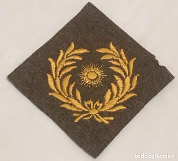 Militaria: EMBLEMA DE LA GUERRA CIVIL ESPA&Ntilde;OLA PARA CAPOTE MANTA DE INTENDENCIA