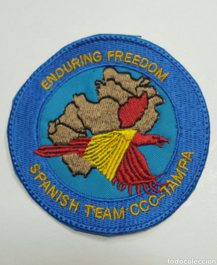 Militaria: PARCHE EMBLEMA OPERACI&Oacute;N ENDURING FREEDOM TAMPA