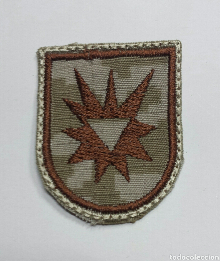Militaria: PARCHE EMBLEMA &Aacute;RIDO PIXELADO DE DESMINADOR B&Aacute;SICO/INSTRUCTOR DE DESMINADO 5X4CMS
