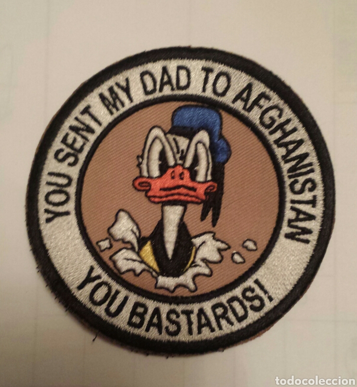 Militaria: PARCHE EMBLEMA ORIGINAL CON VELCRO AFGANIST&Aacute;N E. DEL AIRE