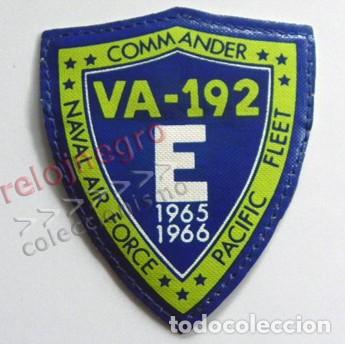 Militaria: PARCHE DE PL&Aacute;STICO (NO TELA ) COMMANDER NAVAL AIR FORCE PACIFIC FLLET MILITAR EJ&Eacute;RCITO FLOTA EMBLEMA