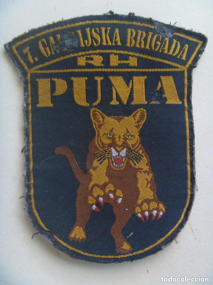 Militaria: GUERRA DE LOS BALCANES : PARCHE DE LA 7 &ordf; BRIGADA PUMA