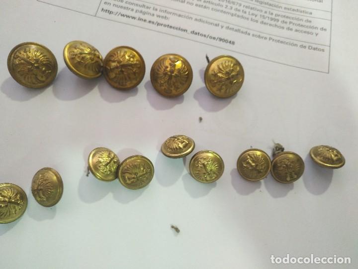 Militaria: BOTONES EJERCITO ESPA&Ntilde;OL A&Ntilde;OS 80 - Foto 1