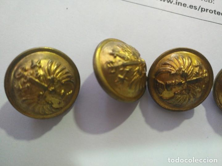 Militaria: BOTONES EJERCITO ESPA&Ntilde;OL A&Ntilde;OS 80 - Foto 3