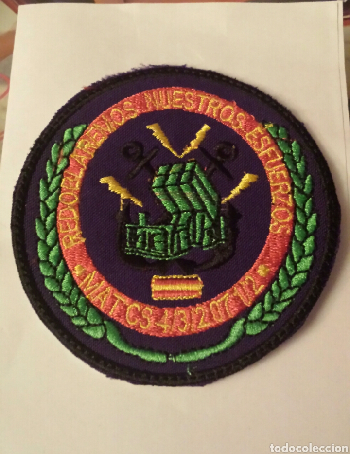 Militaria: PARCHE EMBLEMA DEL EQUIPO DE ASESORAMIENTO MILITAR DE APOYO AL COMBATE MAT-CS AFGANIST&Aacute;N