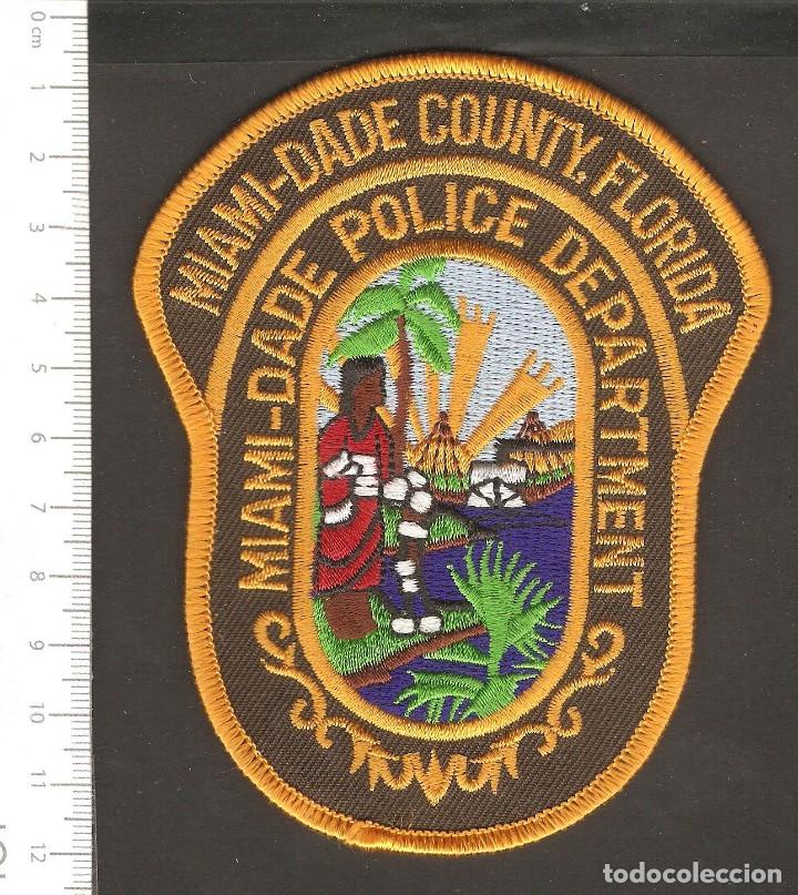 Militaria: PARCHE POLICIA MIAMI DADE. - Foto 1