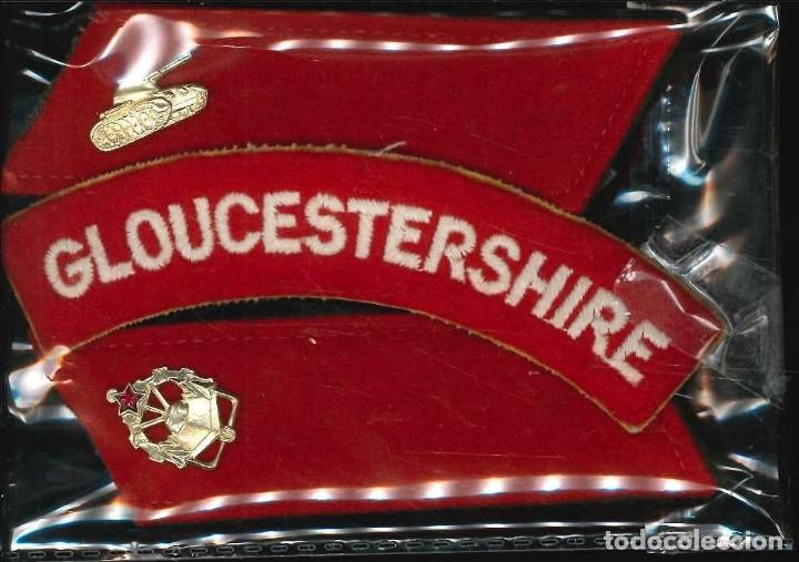 Militaria: parche para cuello con pin reino unido?