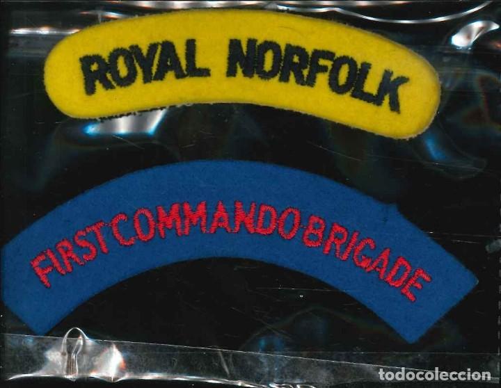 Militaria: parche royal norfolk