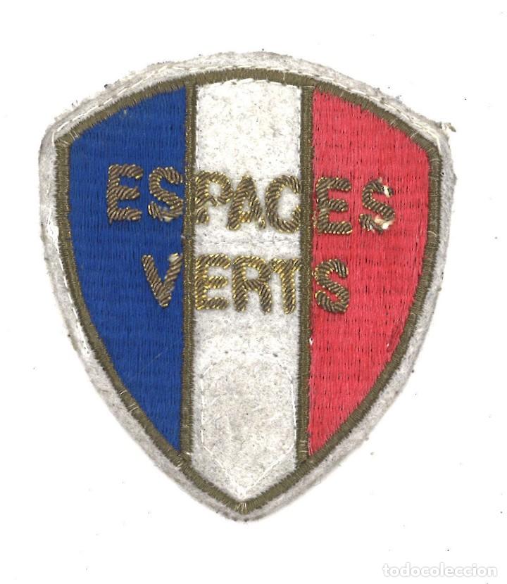 Militaria: Parche franc&eacute;s. Espaces verts - Foto 1