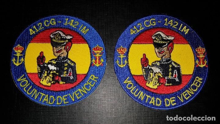 Military Antiques: PARCHES 02 PROMOCION INFANTERIA MARINA ARMADA ESPA&Ntilde;OLA