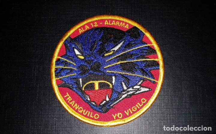 Military Antiques: PARCHE EJERCITO DEL AIRE ALA 12 F-18 HORNET SCRAMBLE