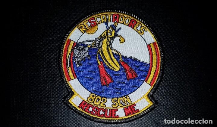 Military Antiques: PARCHE EJERCITO AIRE 802 SQN SAR RESCATADORES