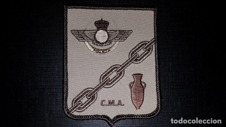Military Antiques: PARCHE EJERCITO AIRE CMA MELILLA ARIDO