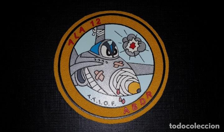 Militaria: PARCHE EJERCITO AIRE ALA 12 ABDR - Foto 1
