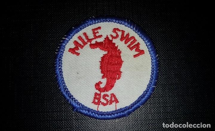 Military Antiques: PARCHE BUCEADORES MILE SWIM BSA