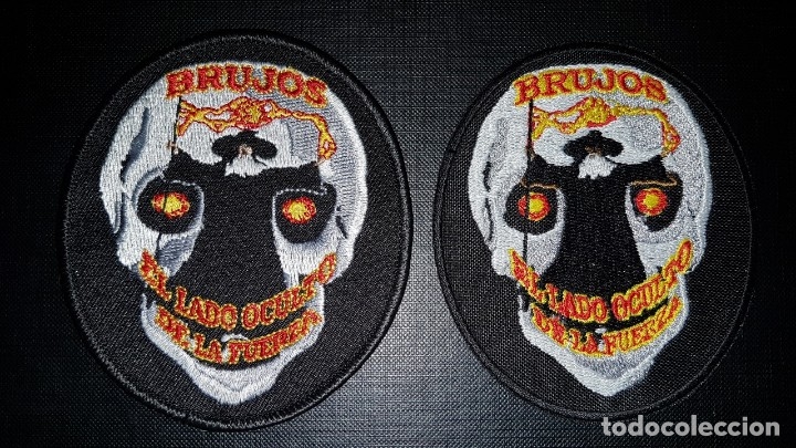 Military Antiques: PARCHES 02 EJERCITO DEL AIRE GRUPO 47 BRUJOS