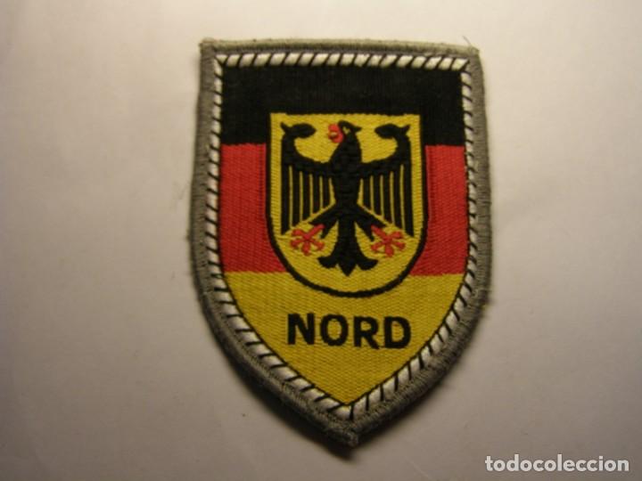 Military Antiques: Parche de tela alem&aacute;n, NORD, a&ntilde;os 80.