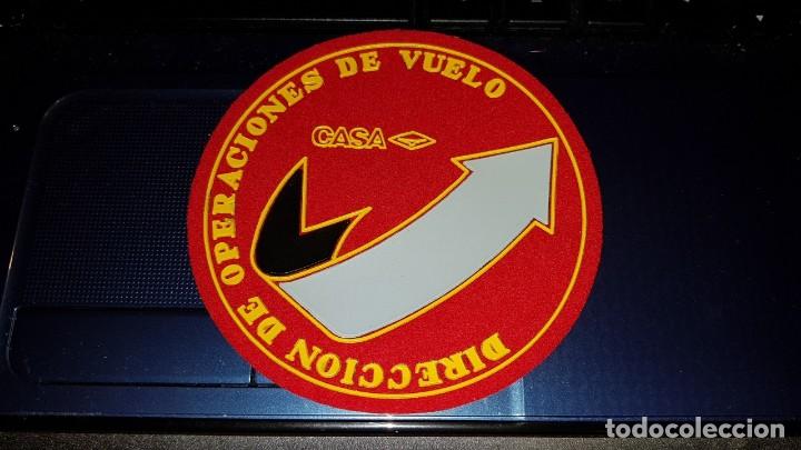 Military Antiques: PARCHE ANTIGUO CASA DIRECCION OPERACIONES VUELO EJERCITO AIRE