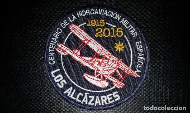Military Antiques: RARO PARCHE EJERCITO DEL AIRE LOS ALCAZARES MURCIA