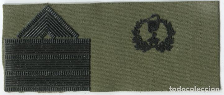 Military Antiques: Espa&ntilde;a. Divisa o graduaci&oacute;n del Ej&eacute;rcito. Farmacia Militar. Sargento Primero.